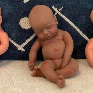 🆕12 Inch Realistic Full Body Silicone Reborn Baby Dolls Newborn Baby Boy Doll